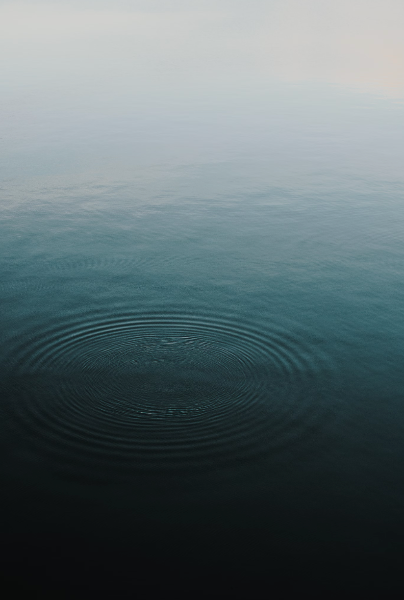ripple in the water