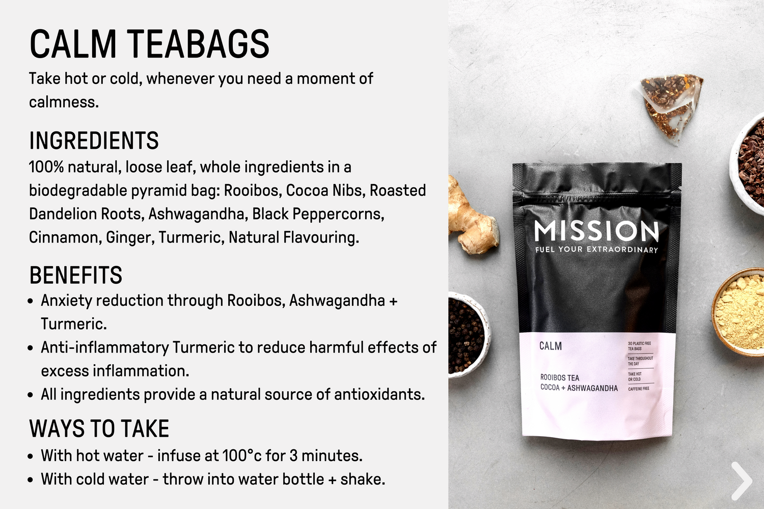 Calm Teabags (30 Servings)